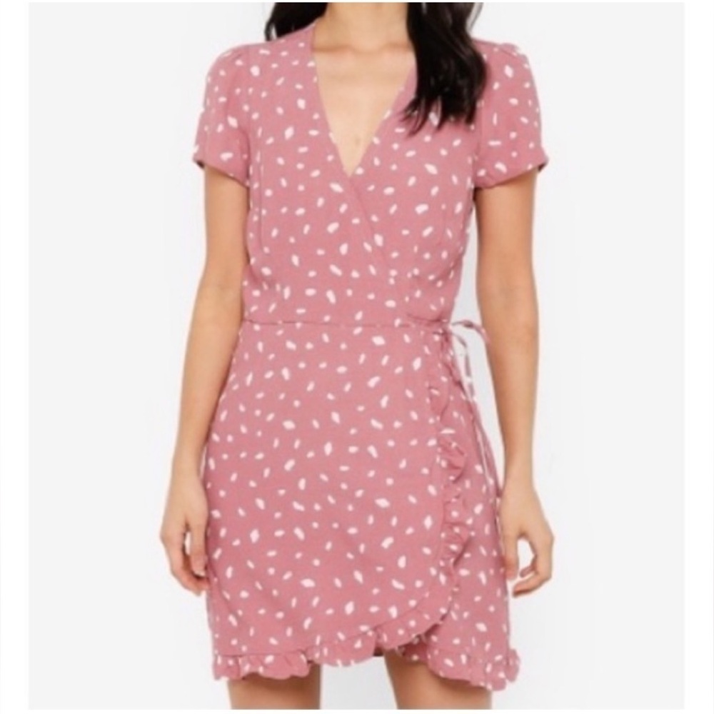 Abercrombie & Fitch Dusty Rose Mini Dress Small